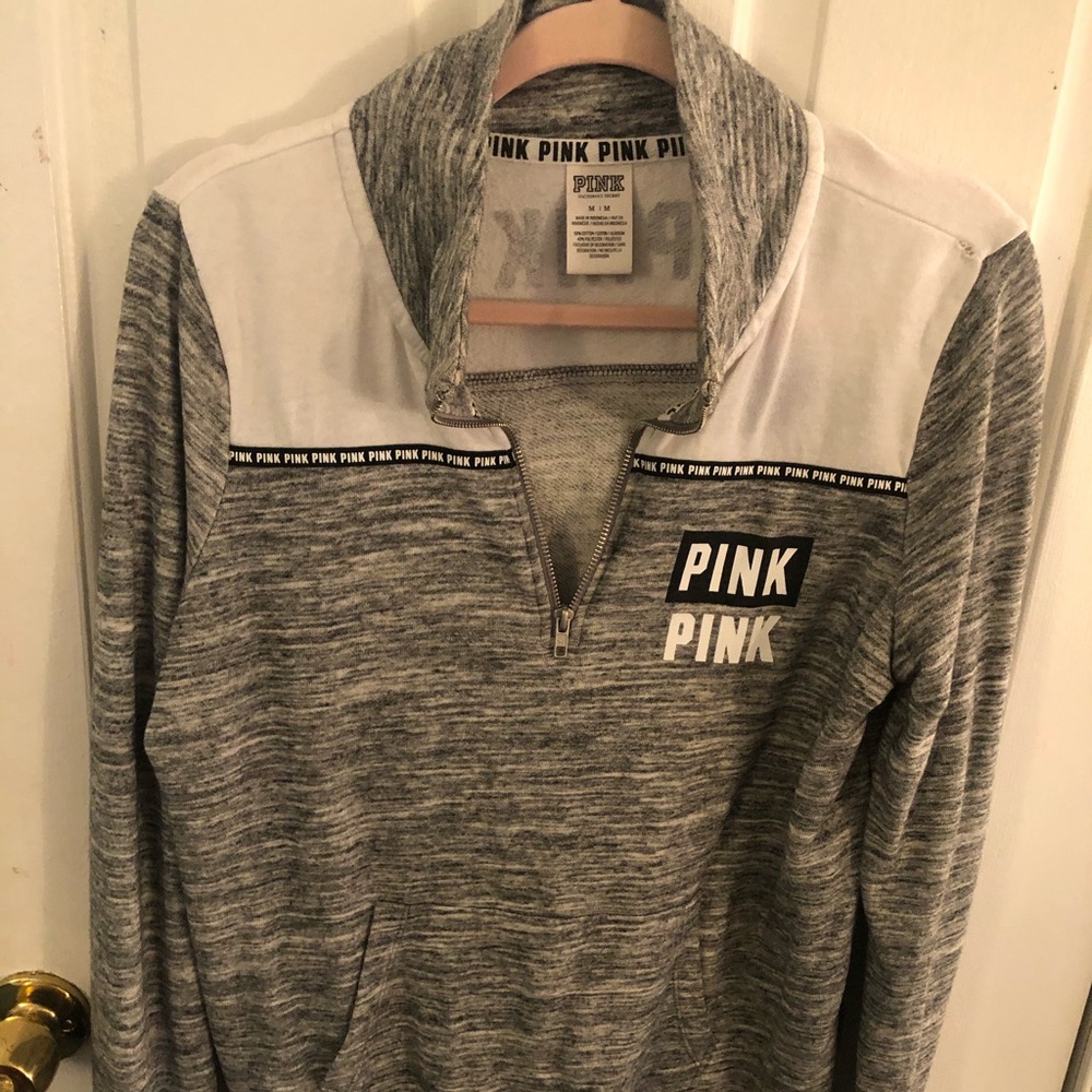 Victoria Secret half zip sweatshirt
